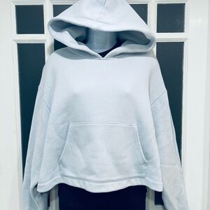 OAK + FORT Light Blue Hoodie
